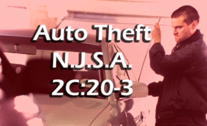 Morris County NJ Auto Theft Lawyers Arrested Charged