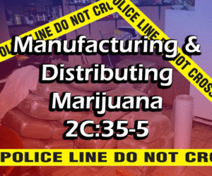 Morris County Marijuana Distribution Charges 2c:35-5 Lawyer Needed