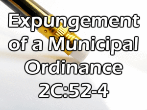 Madison NJ Municipal Ordinance Expungement Lawyers